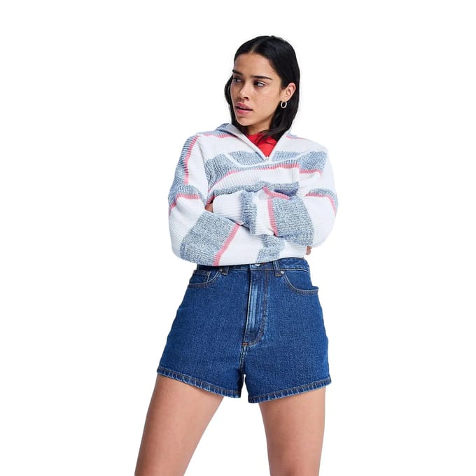 Dames denim shorts Roxy Offshore Mid