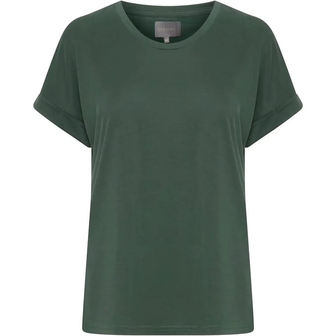 T-shirt Loose fit dark green
