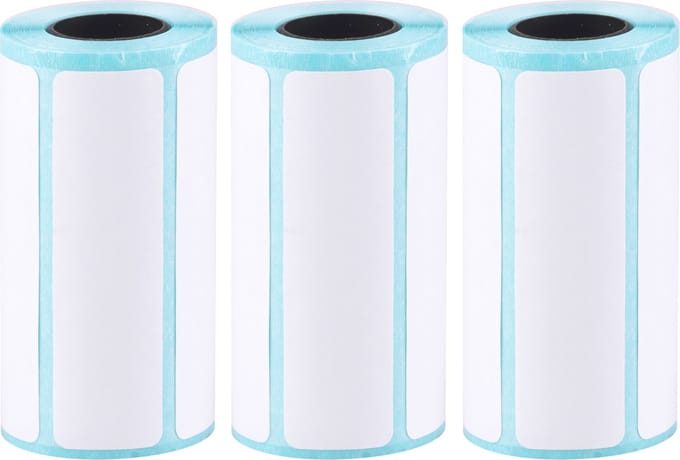 Navullingen Mini Pocket Printer - Labels - Printpapier - 3 Rollen - Thermisch Papier - Hobby - DIY - Knutselen - Mobiel Printer - Draagbare Printer - Crafts&Co