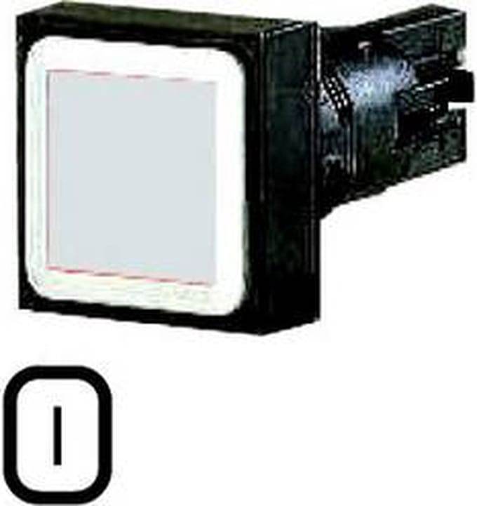 Eaton 086752 Q18D-WS Druktoets Terugstelbaar Knop Wit 1 stuk(s) Piece