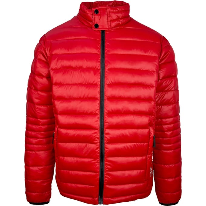 Plein Sport Plain Padded Red Jacket