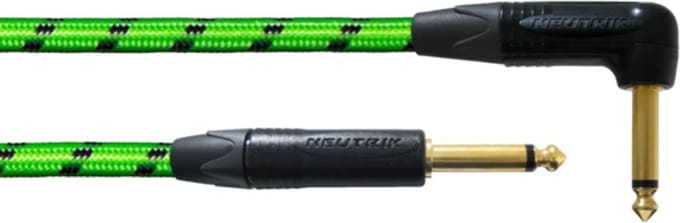 Cordial BLACKLIGHT-EDITION 3 PR-G Instrument Cable 3m - Kabel voor instrumenten