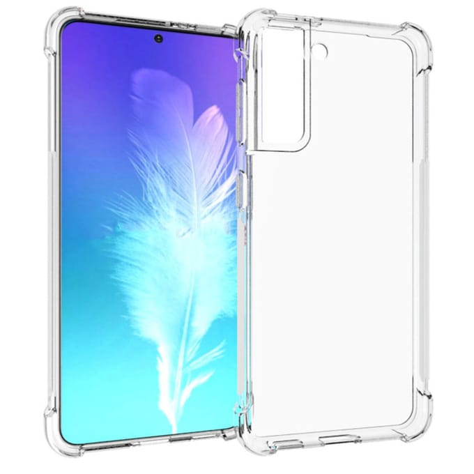 imoshion Hoesje - Geschikt voor Samsung Galaxy S21 - Shockproof Case - Transparant