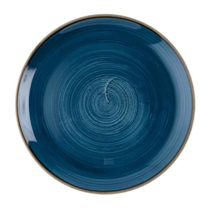 Churchill Stonecast Java Blue Evolve Coupe Bord 28.6cm (12 stuks)