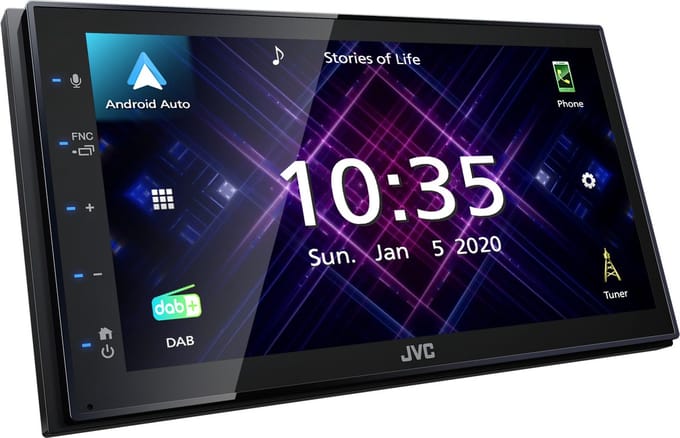 JVC KW-M565DBT - digital receiver - display 6.8" - in-dash unit - Double-DIN
