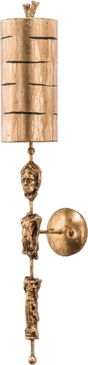 Flambeau LED Wandlamp Fragment | 1X E27 Max 60W | Aged Gold