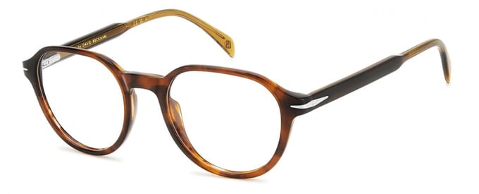 David Beckham DB 1136 Brown horn 51/20/150 MAN Brilmonturen