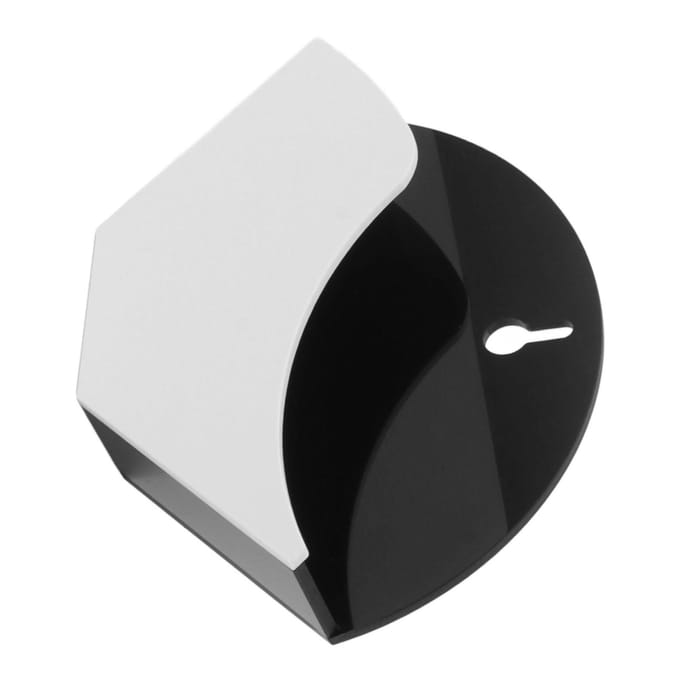 Koffiefilterhouder Ophangbaar Koffiefilterpapierrek Acryl Koffiepapier Opbergcontainer Standaard white