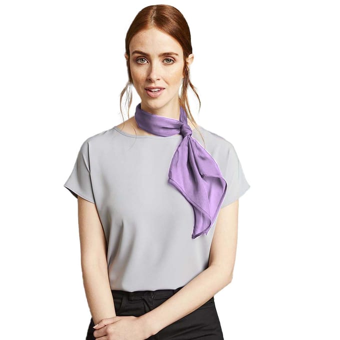 Premier Dames/vrouwenwerk Chiffon Formele Sjaal (Lila)
