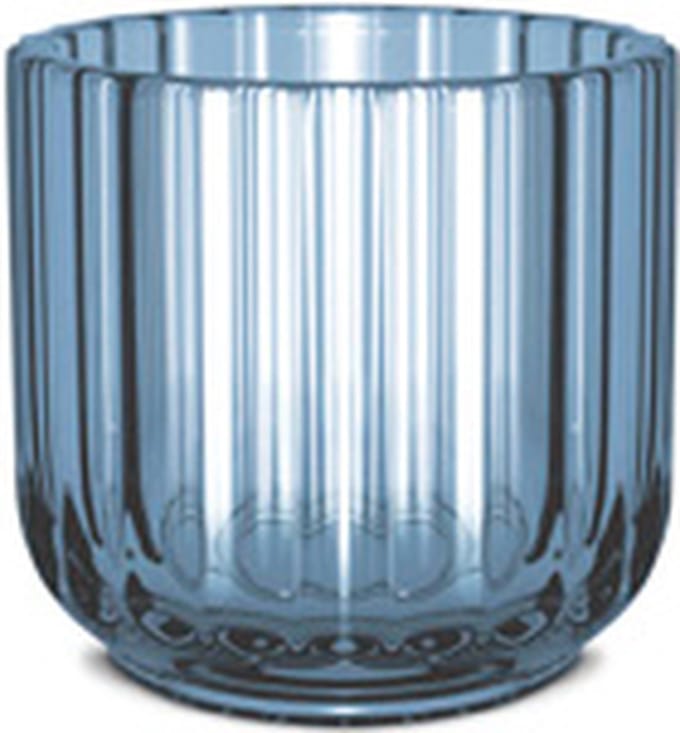 Lyngby Waxinelichthouder Blauw 6.5cm