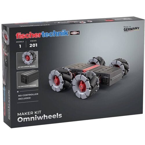 fischertechnik 571901 Maker Kit Omniwheels Robotica Bouwpakket Vanaf 14 jaar