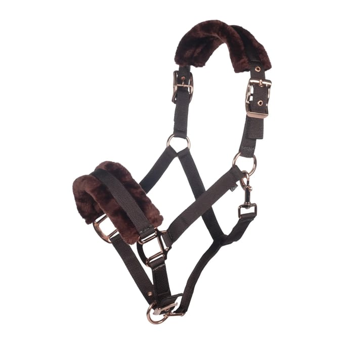 HKM - Halster -Rosegold Glamour- Style - Bruin - Full