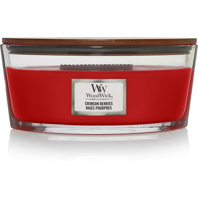 WoodWick Geurkaarsen Karmozijnrode bessen Dames 454 g