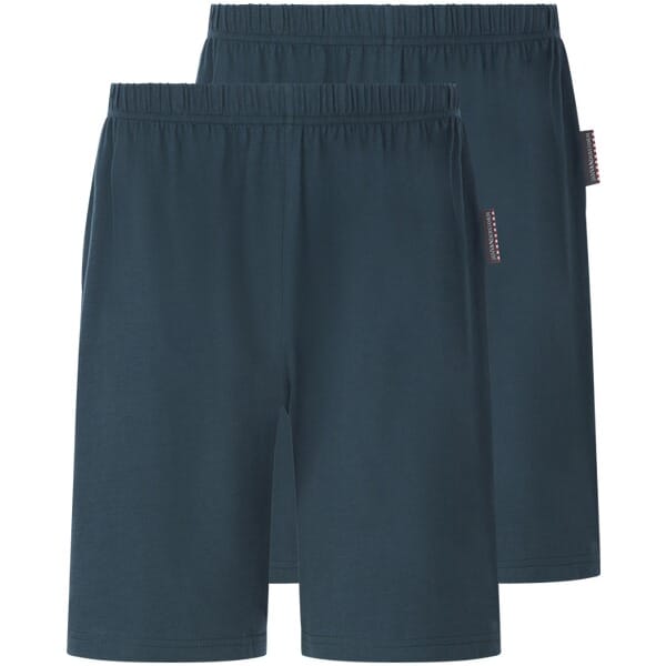 Jan Vanderstorm herren Pyjamabroek, Kort - 52/54 - petrol - Plus Size