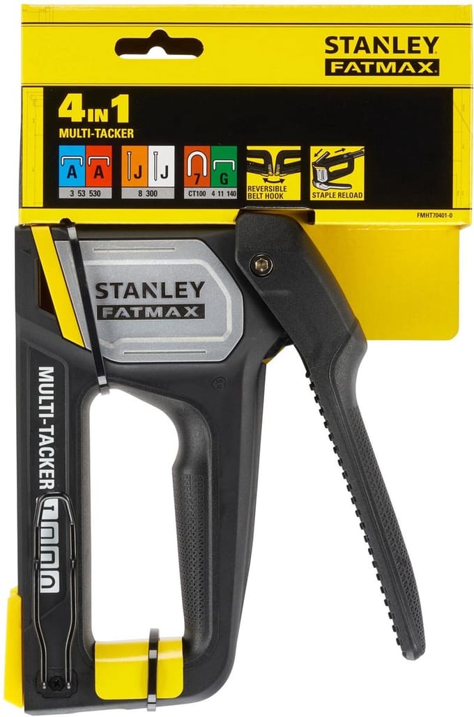 Stanley Fatmax nietpistool 4 in 1 | type A | G | 7 en J