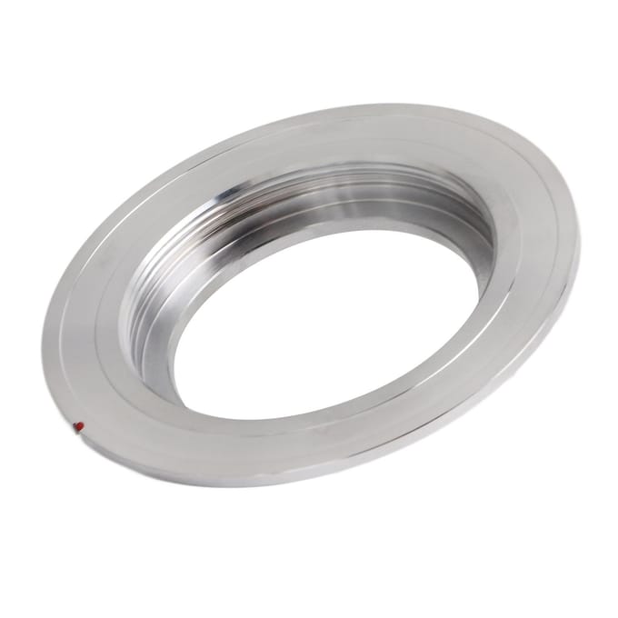 Bague d'adaptation d'objectif M42‑MD pour objectif M42 vers adaptateur d'objectif résistant à l'usure pour appareil photo à monture Minolta MD white