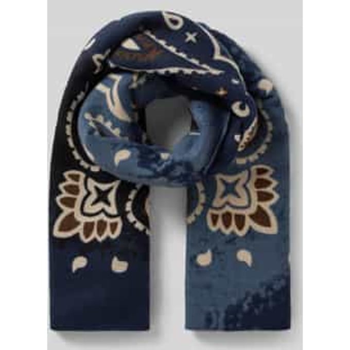 Sjaal met all-over paisleyprint