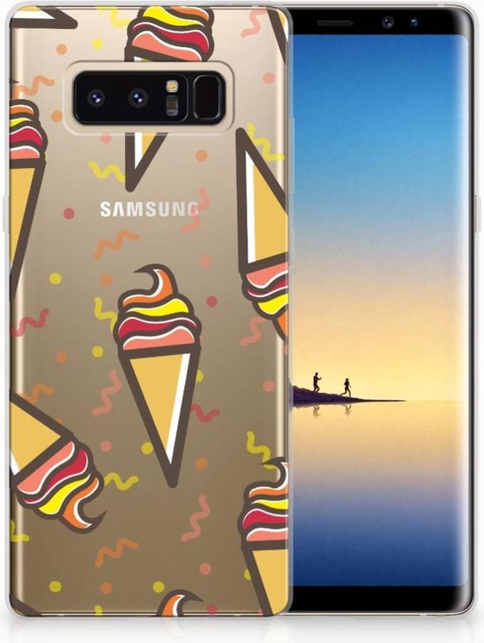 Samsung Galaxy Note 8 Siliconen Case Icecream