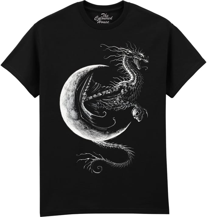 Draak Wing Dragon The Coloured House T-shirt M