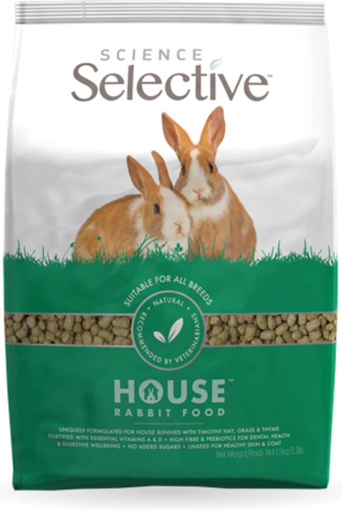 Supreme Science Selective House Rabbit - Konijnenvoer - 1.5 kg