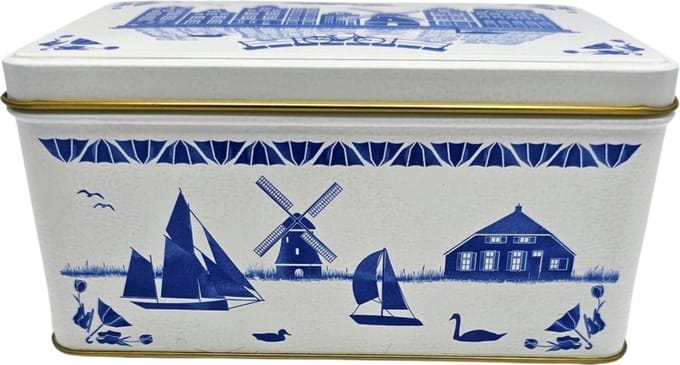 De Ruiter's speculaas in blik/trommel