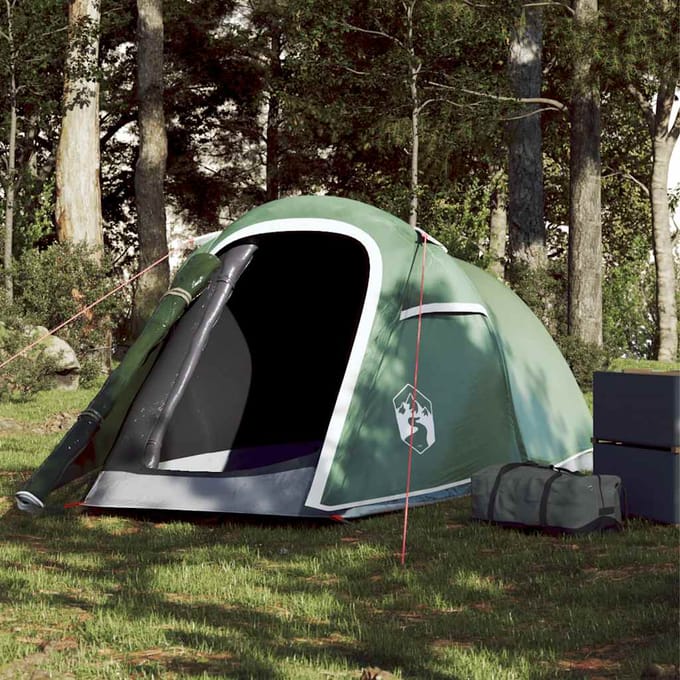 vidaXL - Tunneltent - 2-persoons - waterdicht - groen