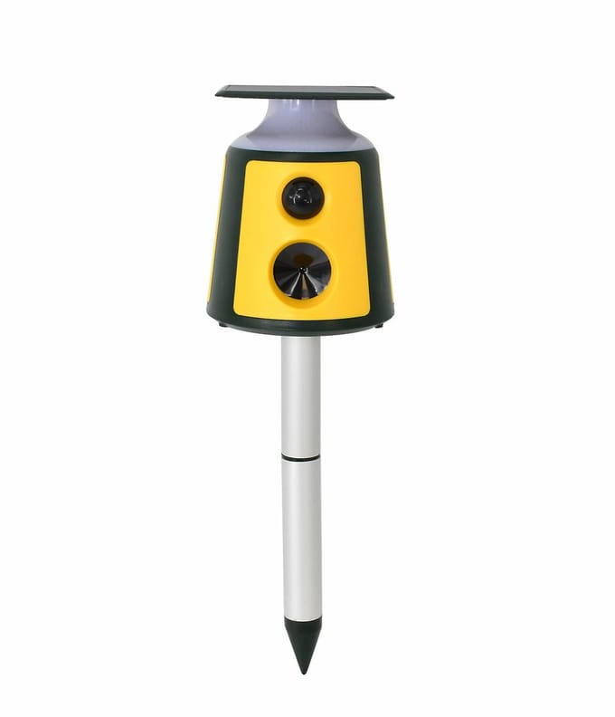 AWTOOLS - Ultrasone Verjager - Solar - LED - 360°