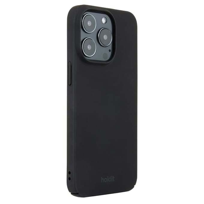 Holdit Slim Case voor de Apple iPhone 15 Pro - Zwart