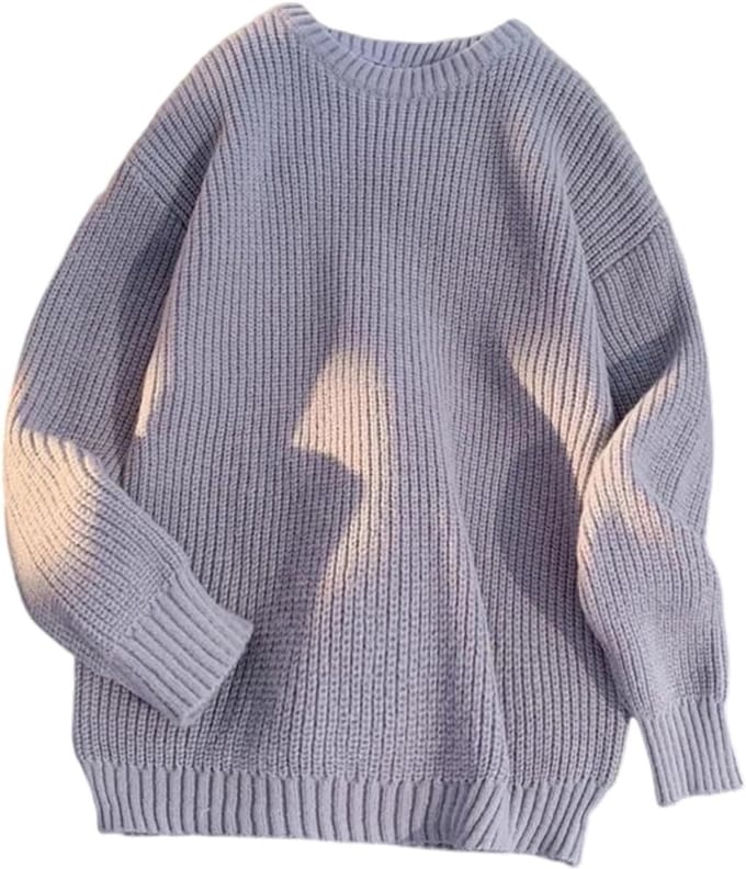 Herentrui Gebreid - Casual Pullover - Dagelijks Gebruik - Slim Fit Pasvorm - Effen Kleur
