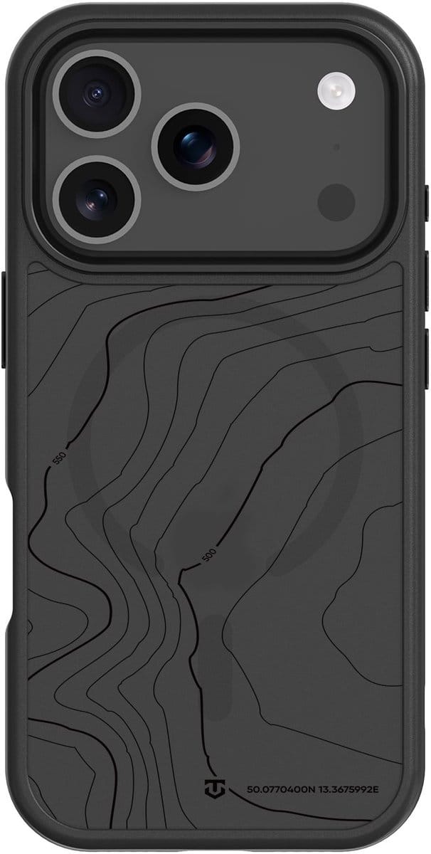 Tactical iPhone 17 MagForce Hyperstealth Sika Cover – Hoesje met Losse Klikbare Knoppen – Asphalt