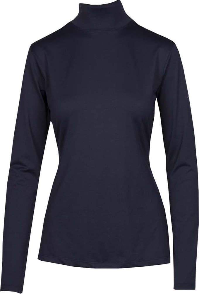 Mondoni Mock Shirt - Maat: M - Donkerblauw - Polyester
