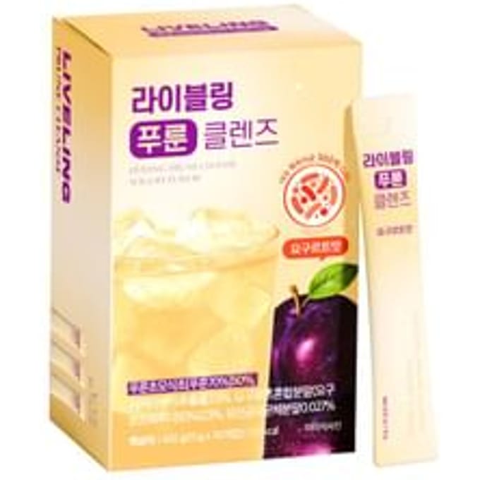 LIVELING Prune Cleanse Yogurt Flavor 15g x 30 sticks