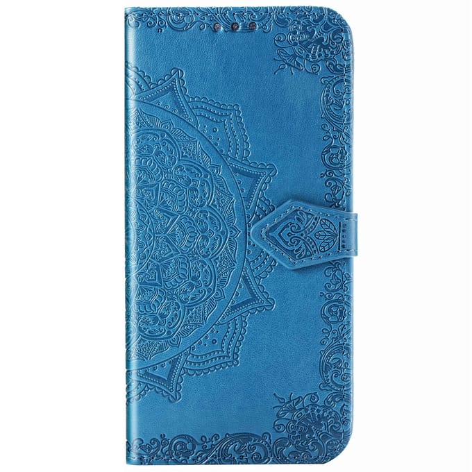 Mandala Bookcase voor de Apple iPhone 11 - Turquoise