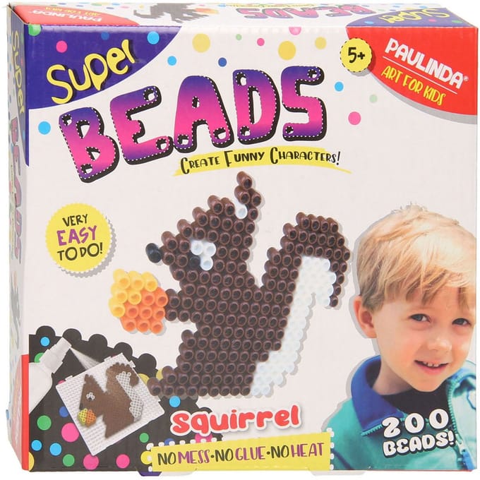 Paulinda water beads knutselset eekhoorn met eikeltje 200 stuks.
