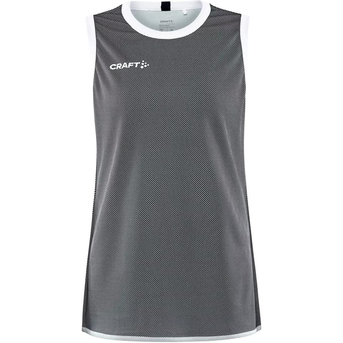 Craft Progress Reversible Basket Singlet W 1911110 - Black/White - XS