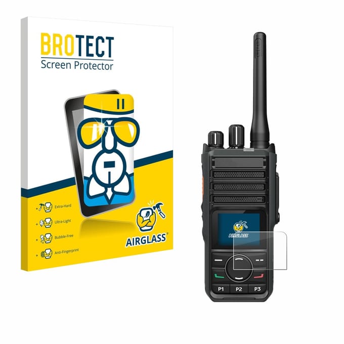 Screenprotector voor Hytera HP565 Beschermglas transparant