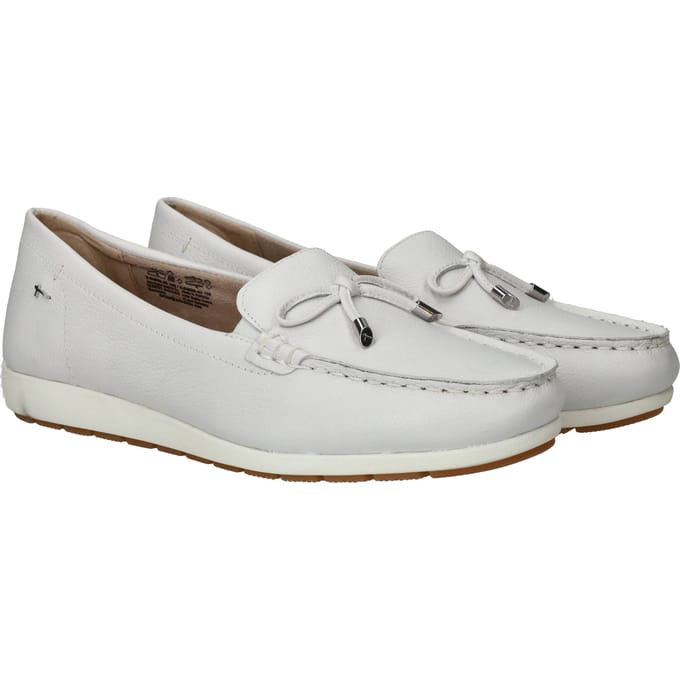 Tamaris Comfort Instappers - Dames - Wit - Maat:40