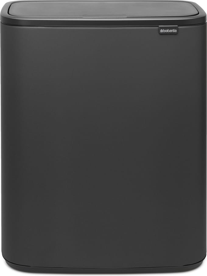 Brabantia Bo Touch Bin Prullenbak - 60 liter - 1 vak - Mineral Infinite Grey