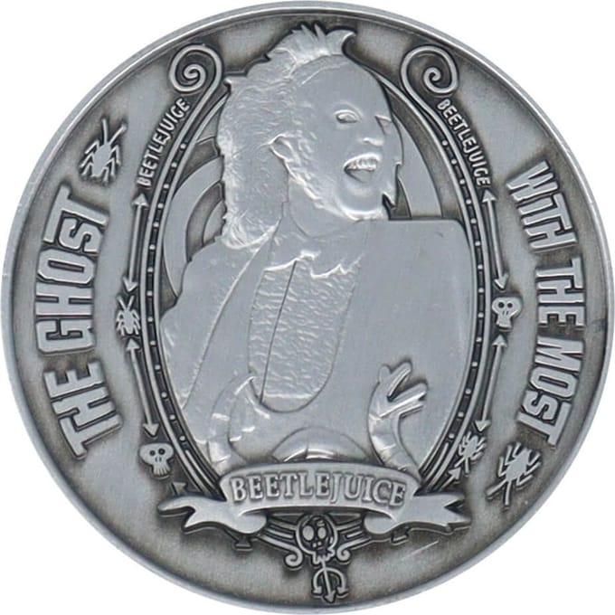 Fanattik Beetlejuice Limited Edition Coin