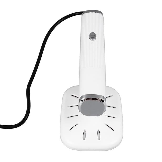 Stoomstrijkijzer Draaibaar 20ML Capaciteit Handheld Mini Draagbaar USB Stekker Stoom Strijkmachine voor Thuis wit