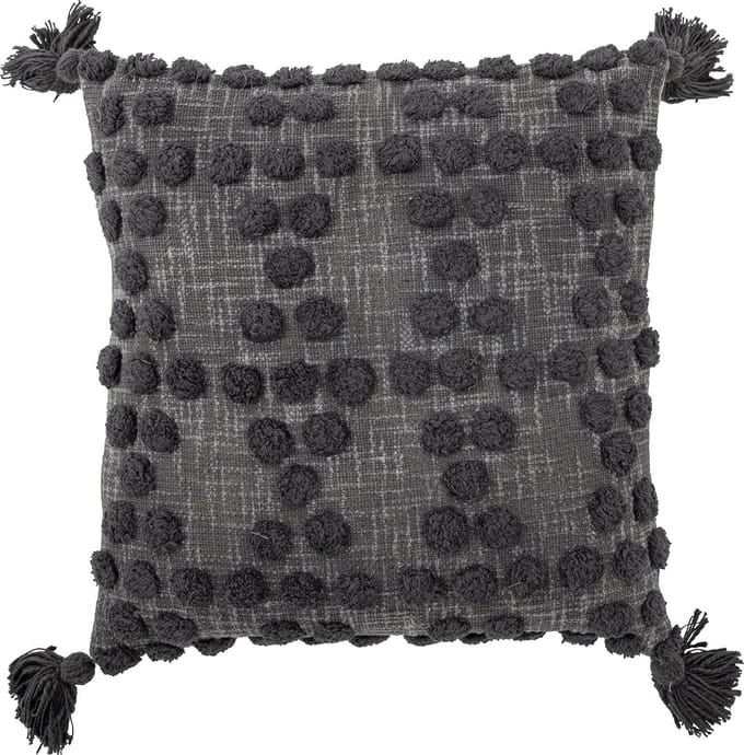 Adiva Cushion, Grey, Cotton