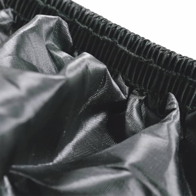 vidaXL Motorhoes polyester grijs