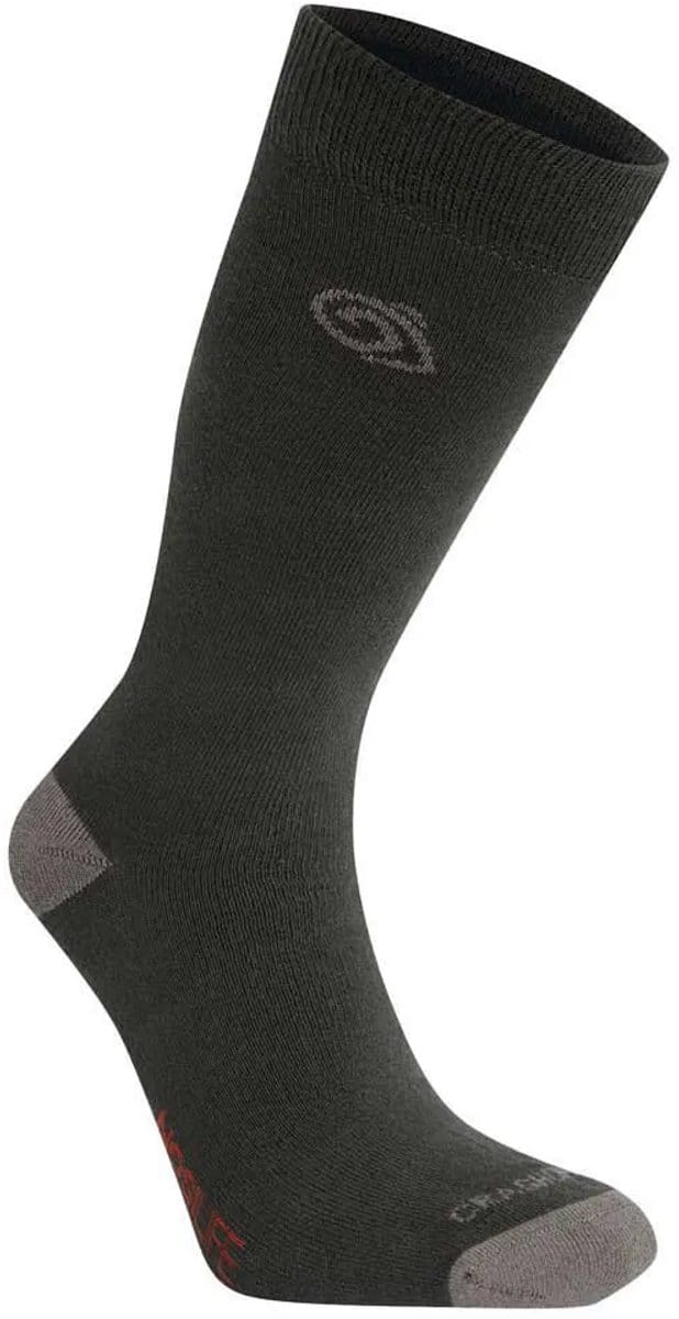 Craghoppers Nosilife Single Pack Half Lange Sokken Zwart EU 43-47
