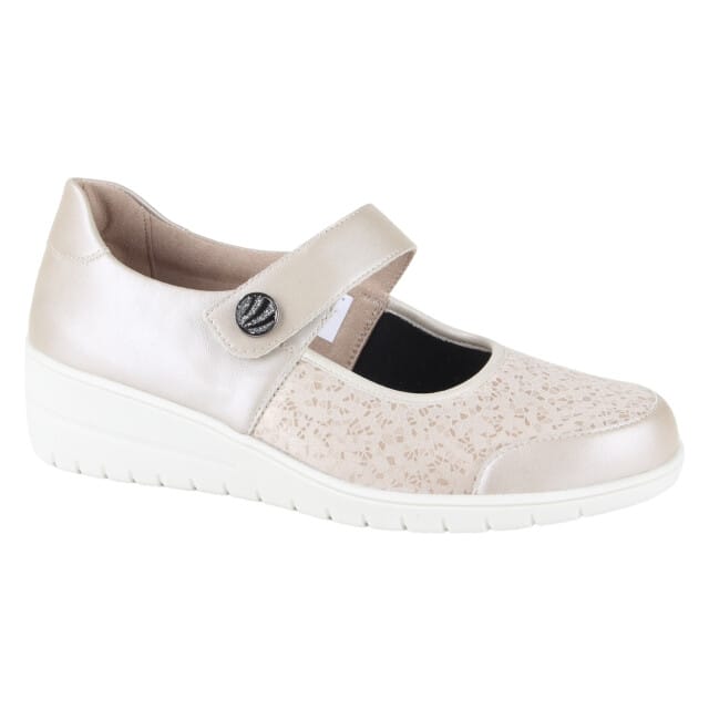 Solidus -Dames - beige - ballerina's & mocassins - maat 38.5