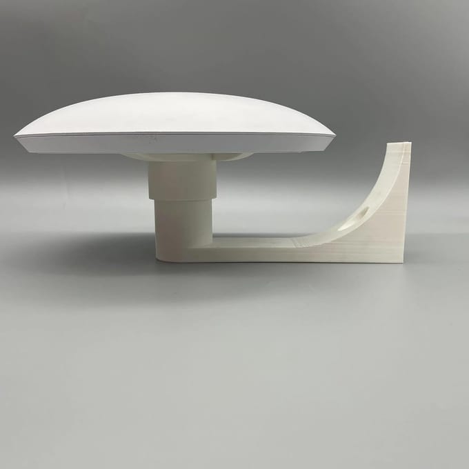 Netwerk Access Point - Wi-Fi Houder - Horizontale Montage - 3D Geprint Ontwerp - 23.5 x 17 x 7.5 cm