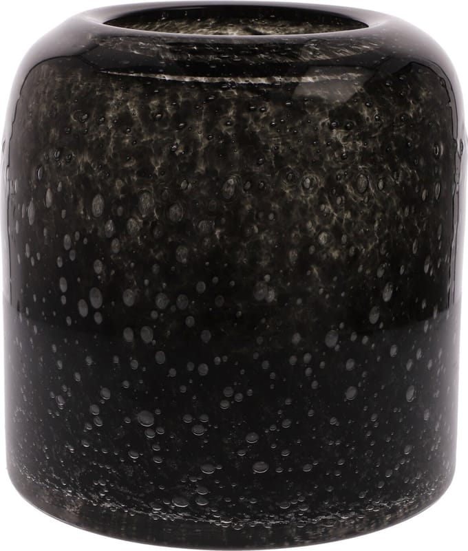 Goebel - Accessoires | Vaas Slate Black 16 | Glas - 16cm