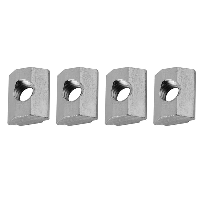 Vernikkeld koolstofstaal schuif T-sleufmoer voor aluminium profielaccessoires (EU20 M5)
