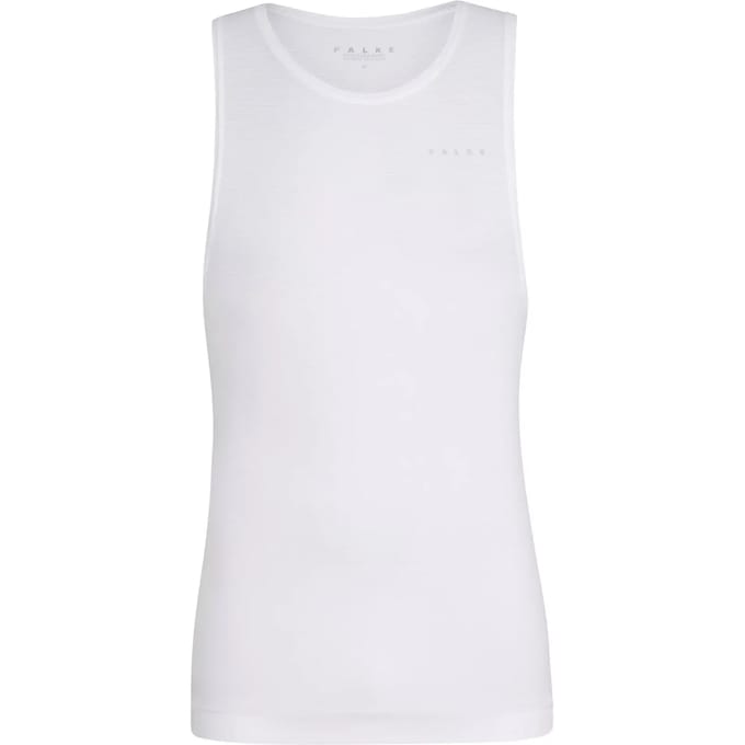 FALKE Ultralight Cool sneldrogend functioneel materiaal mouwloze functioneel shirt heren wit - maat S