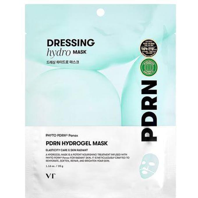 [VT Cosmetics] PDRN Hydrogel Mask 33g*4EA white