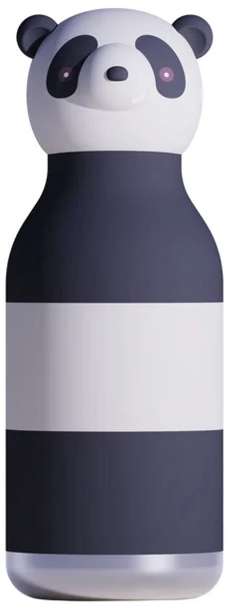 Asobu Besties Zwarte Panda RVS Kinderdrinkbeker 460ml